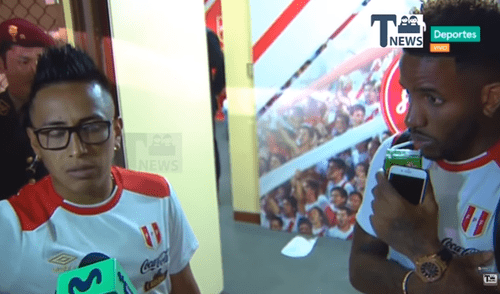 YouTube: El peculiar detalle que se robó el show en entrevista de Jefferson Farfán y Christian Cueva