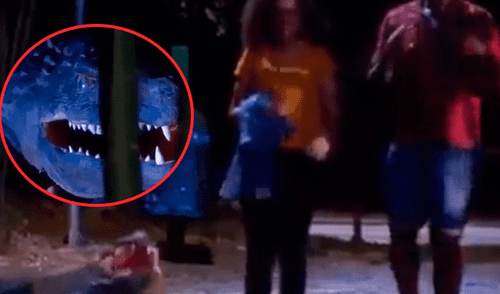 YouTube viral: perro disfrazado de cocodrilo aterra a transeúntes en un pasaje oscuro YouTube viral: perro disfrazado de cocodrilo aterra a transeúntes en un pasaje oscuro