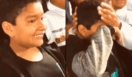 De la tristeza a la alegría: el conmovedor llanto de un niño tras victoria de Alianza Lima en el Clásico [VIDEO]