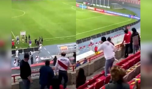 Usuarios en redes sociales se mostraron sorprendidos ante la presencia de asistentes en el partido de Perú vs. Brasil. Foto: captura de Twitter