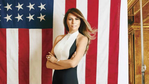 Polémica: Melania Trump en la portada de Vanity Fair México | FOTOS 
