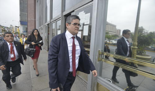 Fiscal Pérez anuncia otra diligencia a Chávarry tras suspensión de interrogatorio Fiscal Pérez anuncia otra diligencia a Chávarry tras suspensión de interrogatorio