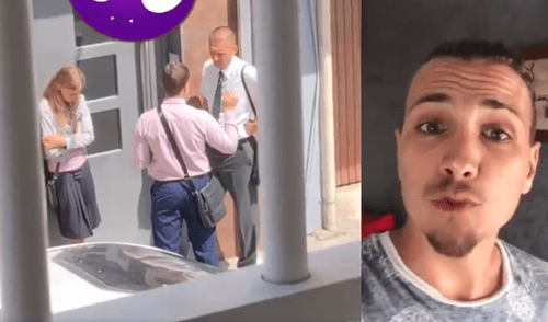 Facebook viral: polémica por método que usa joven para espantar a Testigos de Jehová [VIDEO]