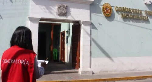 Contraloría realiza operativo de control en comisarías de Moquegua 