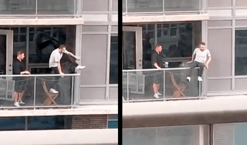 YouTube viral: travieso gato escapa a otra casa y su dueño arriesga su vida para salvarlo [VIDEO]