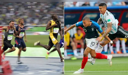 Mbappé superó velocidad de Usain Bolt en una jugada del Argentina vs Francia [VIDEO]