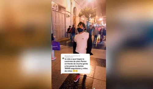 Facebook viral: peruano baila como Tobey Maguire en Spider Man 3 en pleno centro de Lima