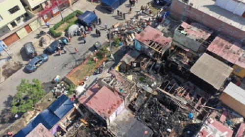 Jesús María declaró en emergencia el solar "El Rancho" tras incendio 