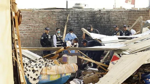 Dos niñas mueren al incendiarse casa que era depósito de pirotécnicos
