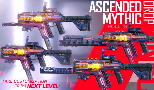 Ascended es el nombre de la primer skin de rango mítico que llega a Call of Duty Mobile. Foto: Activsion Call of Duty Mobile lanza una skin igual de cara que una PS5 o Xbox Series S