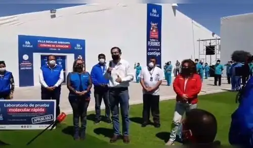 Presidente Martín Vizcarra señaló que situación de Arequipa mejoró levemente. Foto: Captura de video. Presidente Martín Vizcarra señaló que situación de Arequipa mejoró levemente. Foto: Captura de video.