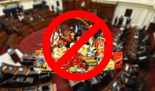 Congresistas no recibirán canastas navideñas este año Congresistas no recibirán canastas navideñas este año
