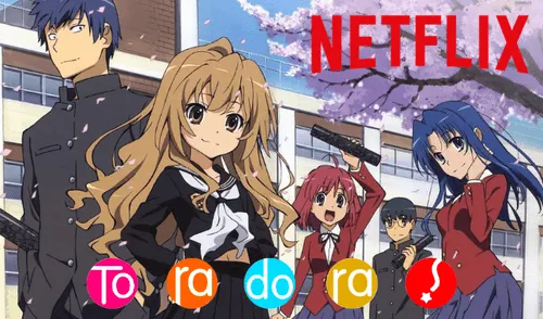 Toradora ya está disponible en streaming (Foto: Bandai/Netflix) Toradora (Foto: Bandai/Netflix)