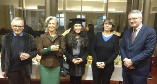 Estudiante cusqueña sustentó su tesis de doctorado en universidad La Sorbona