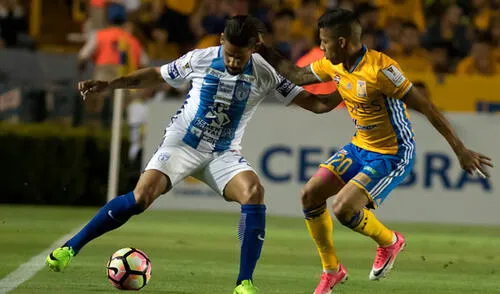 Goles y resumen: Tigres empató 1-1 con Pachuca por la primera final de Concachampions 2017 [VIDEO]