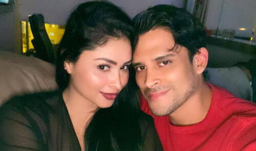 Christian Domínguez y Pamela Franco