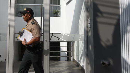 Odebrecht: allanan otro inmueble de Monteverde en Santa María Odebrecht: allanan otro inmueble de Monteverde en Santa María