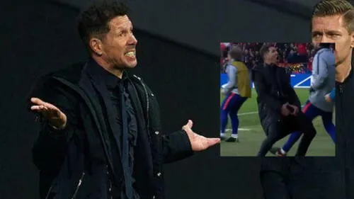 Diego Simeone recibió sanción económica por grosera celebración 