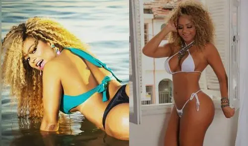 Instagram: Miss Bum Bum se tatuó el rostro de Donald Trump en esta zona del cuerpo