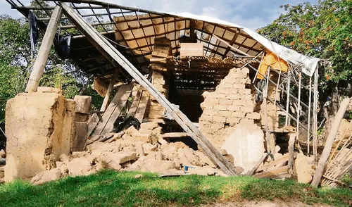Cajabamba sin presupuesto para aliviar daños del sismo