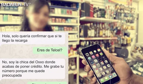 WhatsApp: Chica que le puso recarga se le insinúa y todo acaba de forma insólita