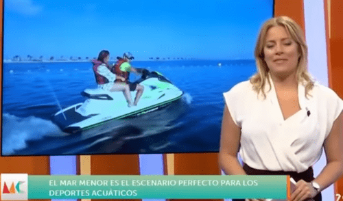YouTube: reportera sube a moto acuática y pasa vergüenza en vivo [VIDEO] 