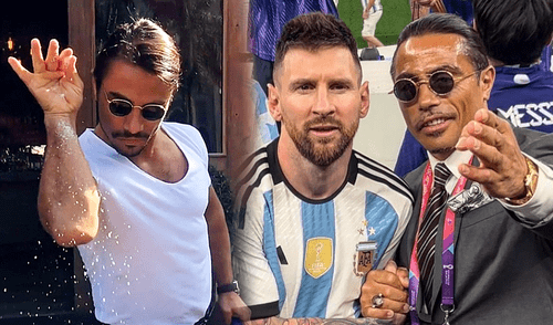 'Salt bae' saltó a la fama en internet en 2017.