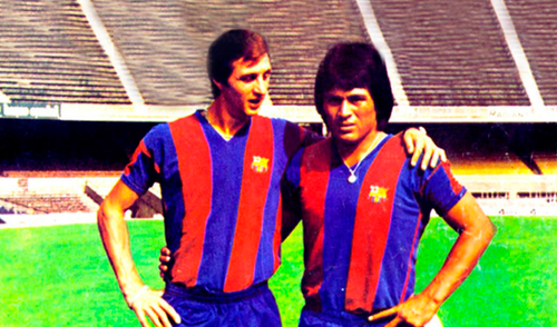 Liga Santander recordó debut del 'Cholo' Sotil en Barcelona Liga Santander recordó debut del 'Cholo' Sotil en Barcelona