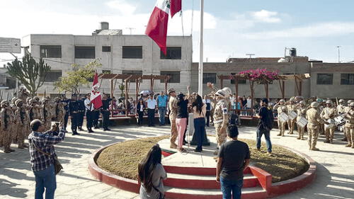 Afectadas izaron bandera.