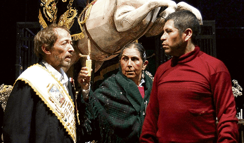 Escena. Santiago, de la agrupación teatral Yuyachkani.