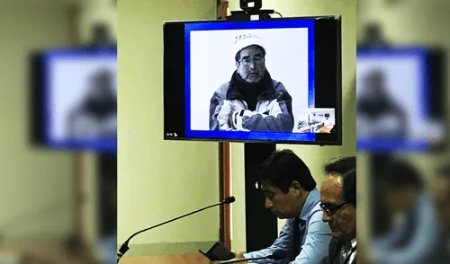 César Álvarez reapareció durante videoconferencia.