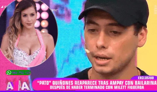 Patricio Quiñones llora desconsoladamente por Milett Figueroa en 'Amor amor amor' [VIDEO]