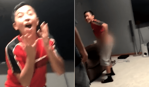 Facebook: familia hace creer a niño que es invisible y su reacción hace reír a todos