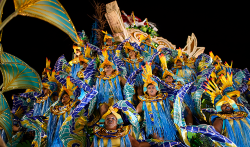 Van 217 personas accidentadas en el Carnaval de Río de Janeiro [FOTOS]