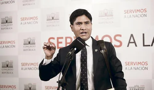 Autoría. Congresista Wilson Soto (AP) presentó proyecto para bajar la valla a 66 votos para elegir al defensor del Pueblo. Foto: difusión