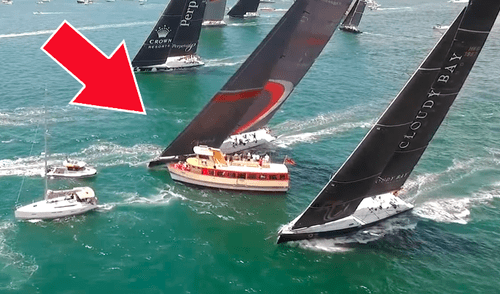 Facebook: personas se salvan de morir cuando tres yates por poco colisionan contra un velero [VIDEO]