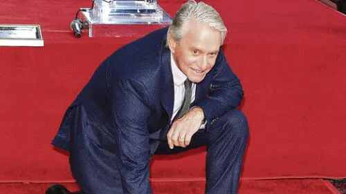 La estrella de Michael Douglas