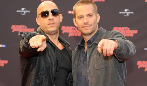Vin Diesel y Paul Walker protagonizaron la primera entrega de Rápidos y Furiosos. Foto: EFE. Vin Diesel y Paul Walker protagonizaron la primera entrega de Rápidos y Furiosos