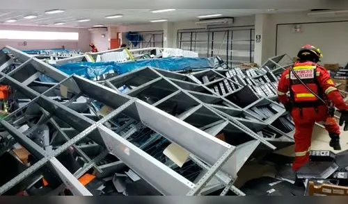 Moquegua: andamios de archivo municipal de Ilo colapsaron sobre tres personas [VIDEO]