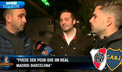 ¿Miedo al River vs Boca? Afición española opinó sobre la final de Copa Libertadores ¿Miedo al River vs Boca? Afición española opinó sobre la final de Copa Libertadores