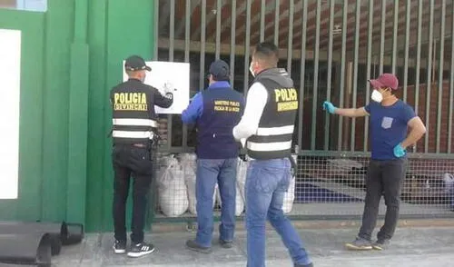 Inmovilizan canastas con víveres