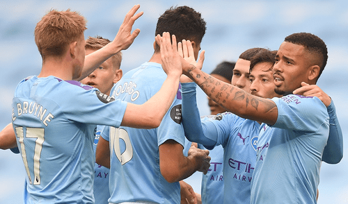 Manchester City vs Newcastle por la Premier League. Foto: AFP Manchester City vs Newcastle