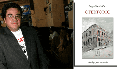 Poeta Roger Santiváñez presenta Ofertorio, antología poética personal Poeta Roger Santiváñez presenta Ofertorio, antología poética personal