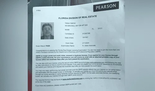 Bisabuela de 83 años se convierte en una exitosa corredora de bienes raíces