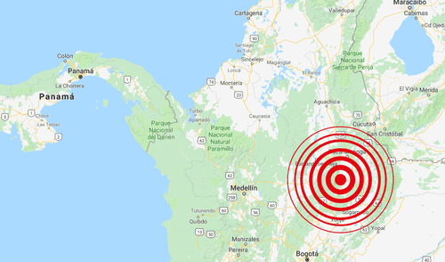 Fuerte sismo sacudió varias regiones de Colombia