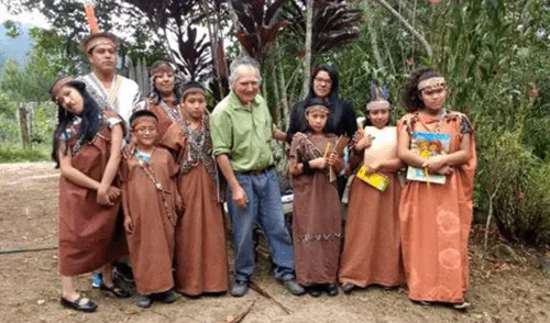 Ancianos de Pensión 65 comparten cuentos y canciones en dialecto Yánesha
