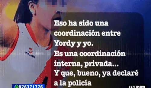 Alessandra Chocano: la confesión de una amiga de Yordy Reyna sobre muerte de voleibolista [VIDEO]