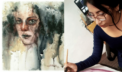 Artista Verónica Torocahua dictará taller de acuarela en la Casa ELA