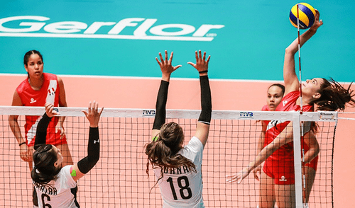 A sacar la calculadora. Perú depende de otros resultados para clasificar. Créditos: FPV Perú vóley