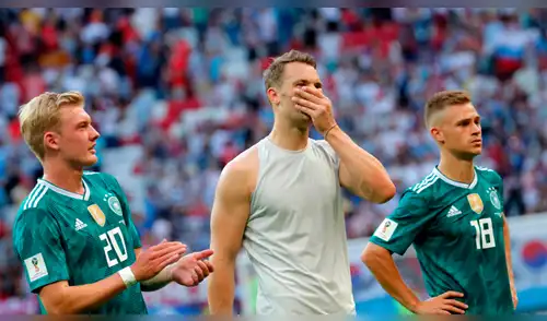 Alemania vs Corea del Sur: tristeza en el equipo teutón por quedar eliminados [VIDEO]